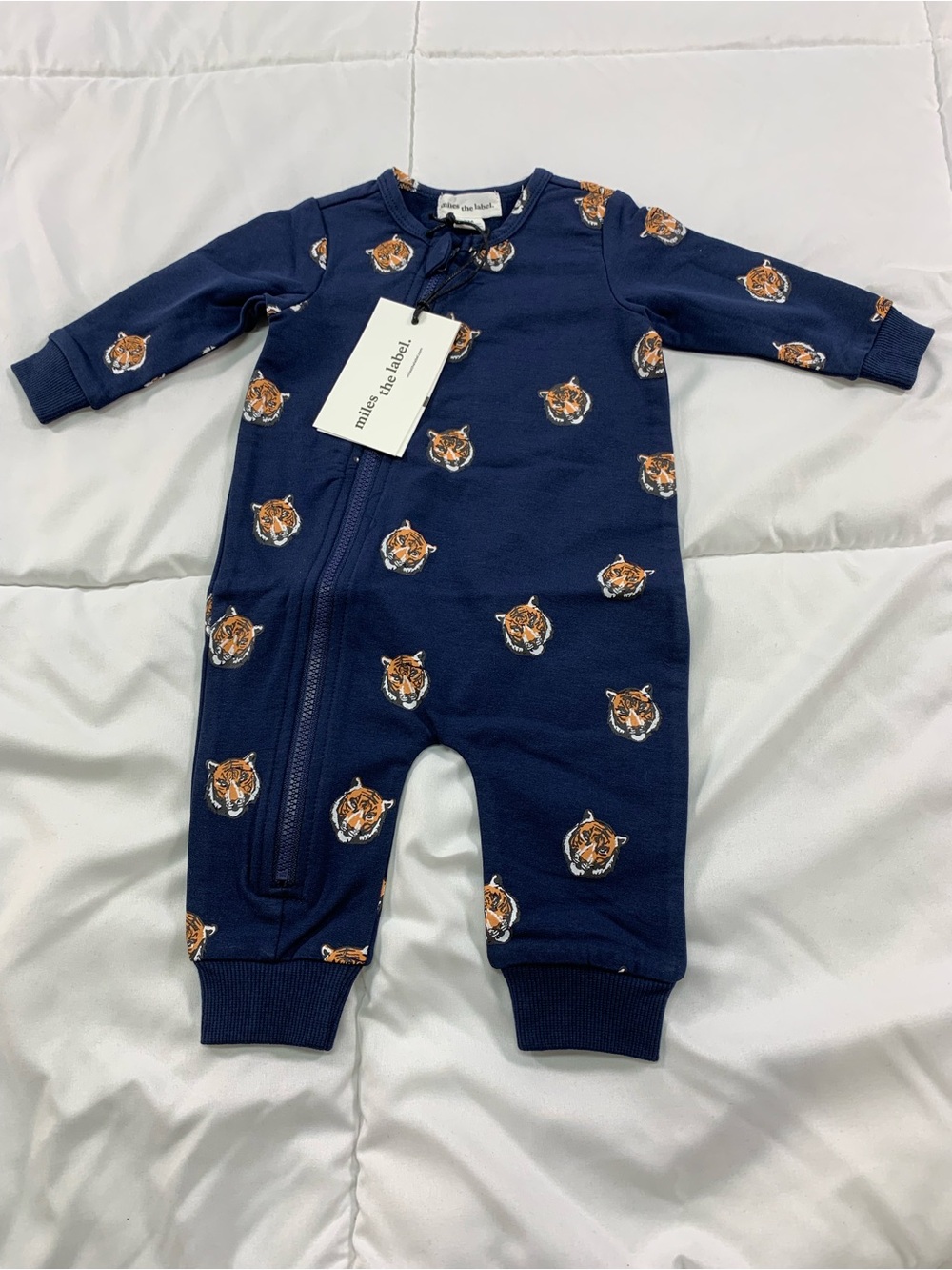 New miles the label onesie size 3M